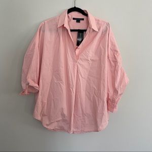 NWT French Connection Pop Over Blouse